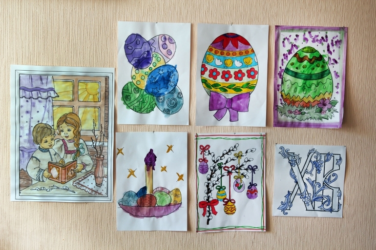 Пасха 2014. Тематические занятия.