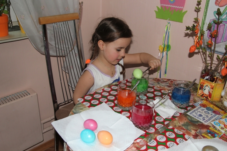 Пасха 2014. Тематические занятия.