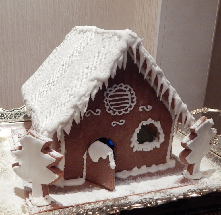 Ностальгия по новогодним праздникам - пряничный домик