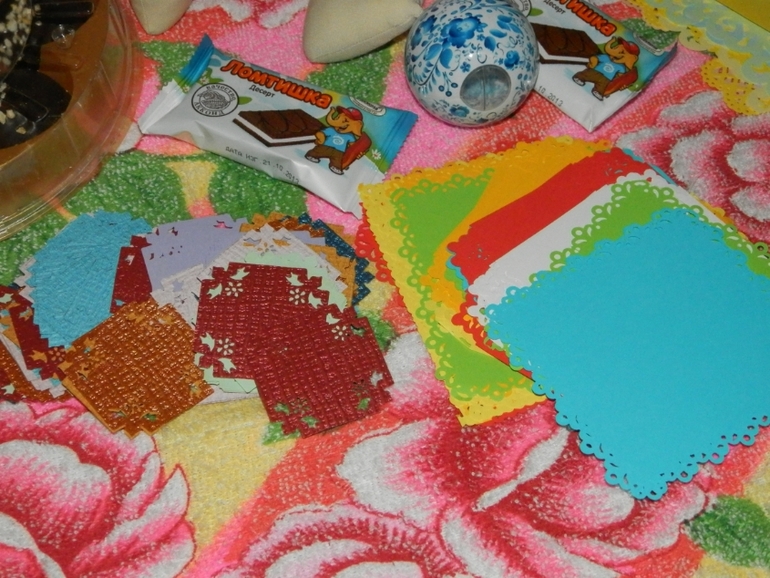 О-о-очень запоздалый отчёт о нашей посылочке.