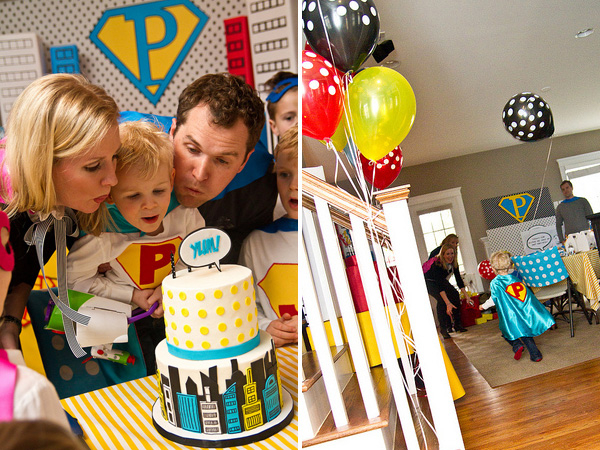 Little party: вечеринка супергероев