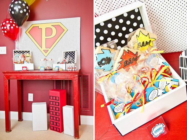 Little party: вечеринка супергероев