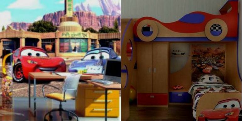 Мой маленький мир: детская комната в стиле "Тачки"