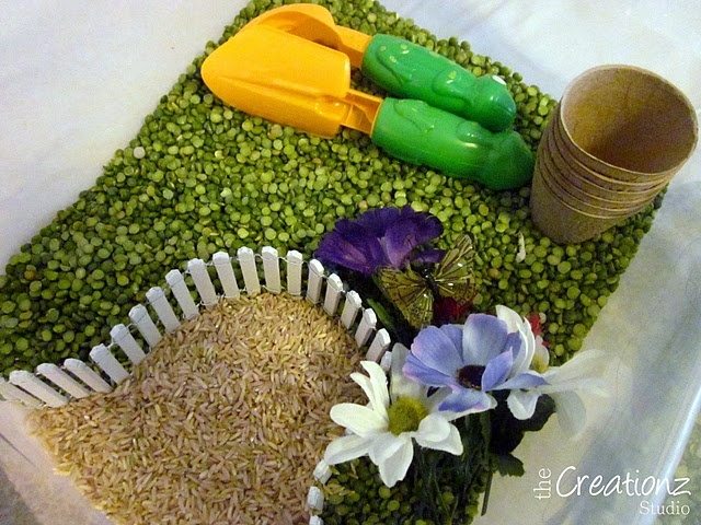 Сенсорная коробочка "Весна".