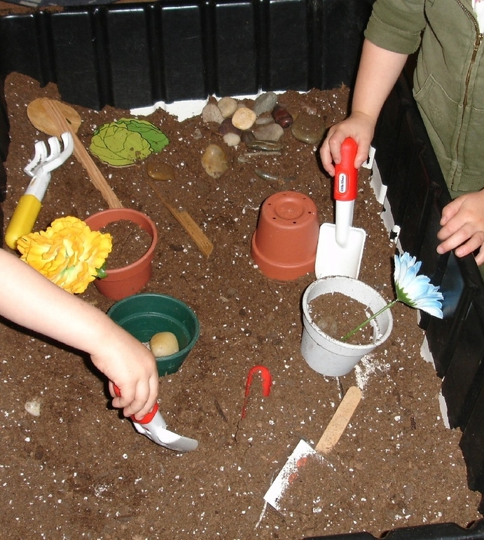 Сенсорная коробочка "Весна".