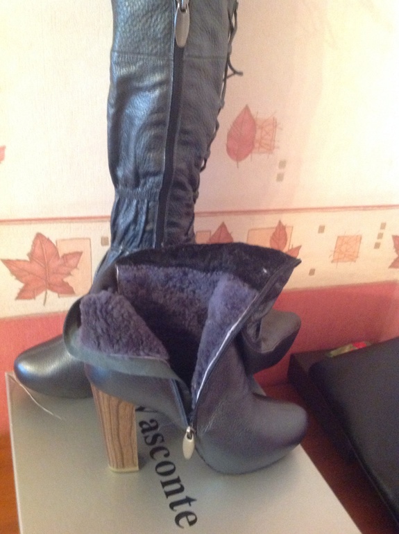 Сапоги, нат.кожа, зима р.38