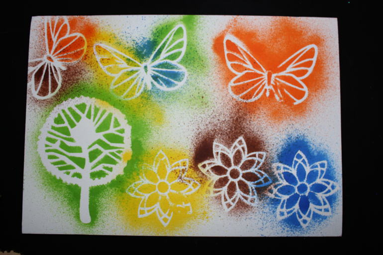 "Воздушные" рисунки!