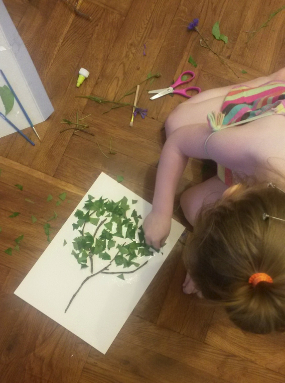 Из природных материалов!