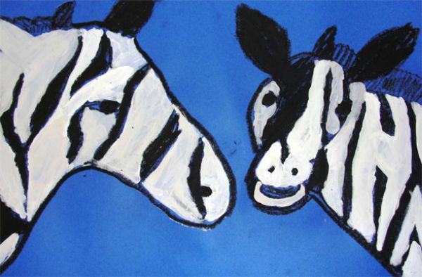 РИСУЕМ ЗЕБРУ