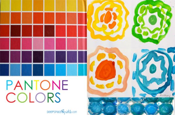 Изучаем с детьми палитру. Веселые краски