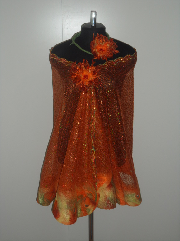 вот такой палантин сегодня получился