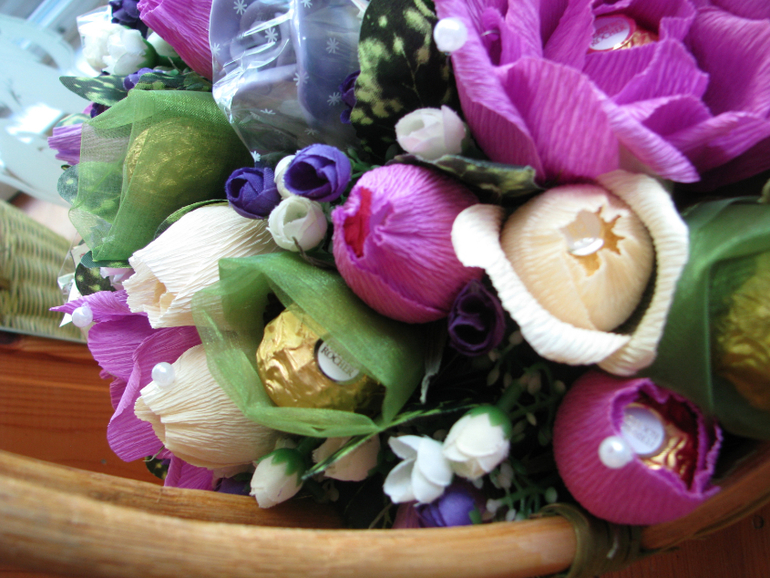 Большая корзина с большой благодарностью