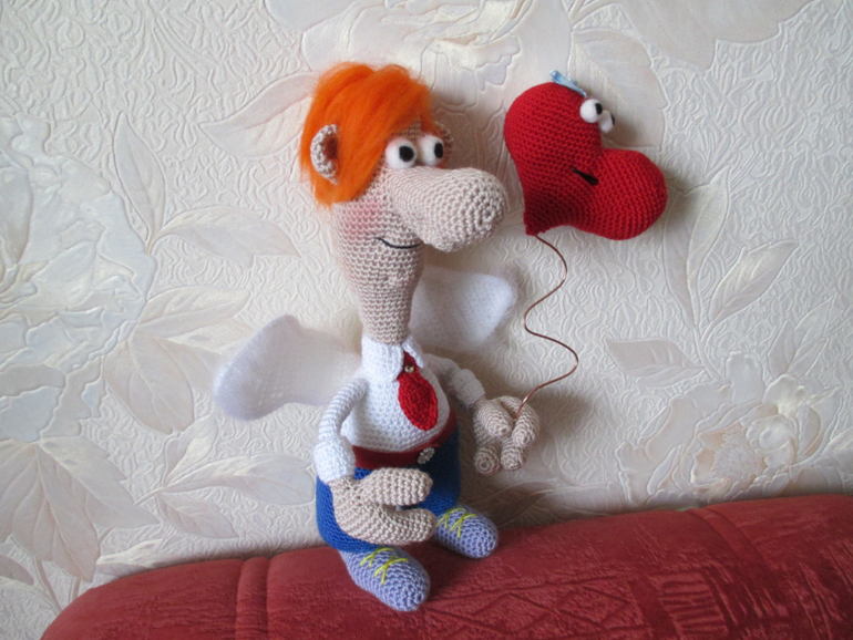 Валентин дарящий любовь.