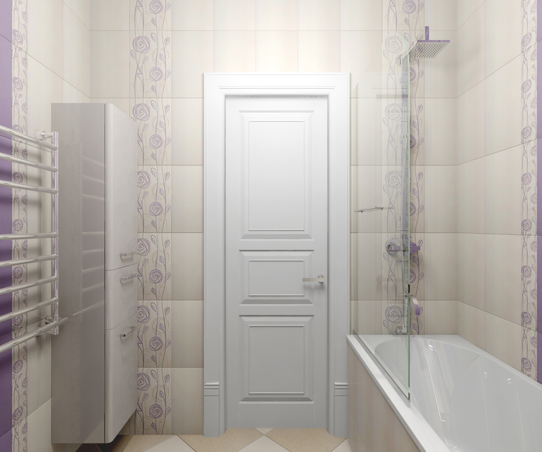 Санузлы: гостевой маленький  и большой хозяйский