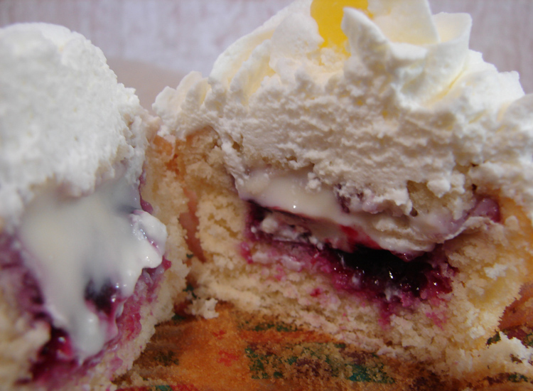 Первые капкейки или эксперимент с начинками)