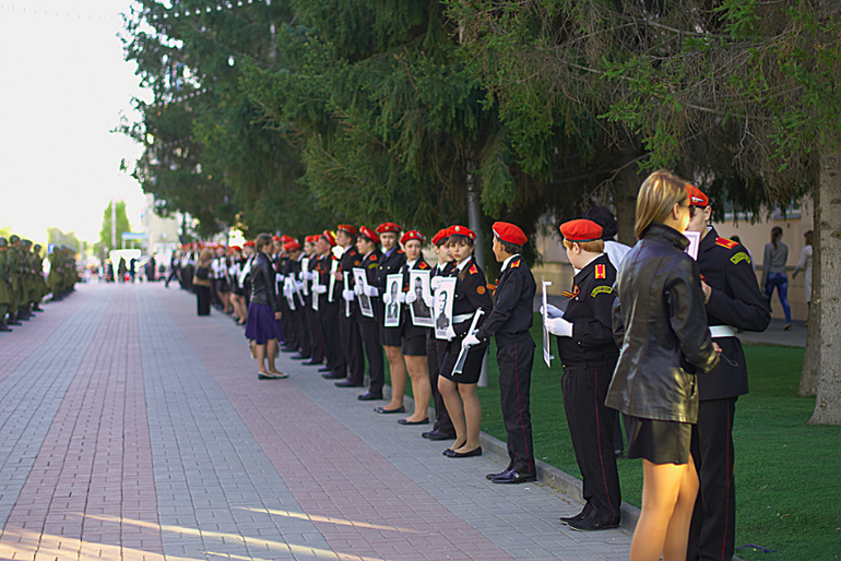 Сегодня у вечного огня...