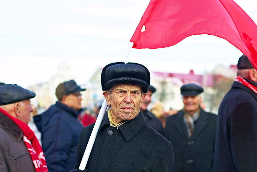 Сходила сегодня на митинг солидарности с Крымом.