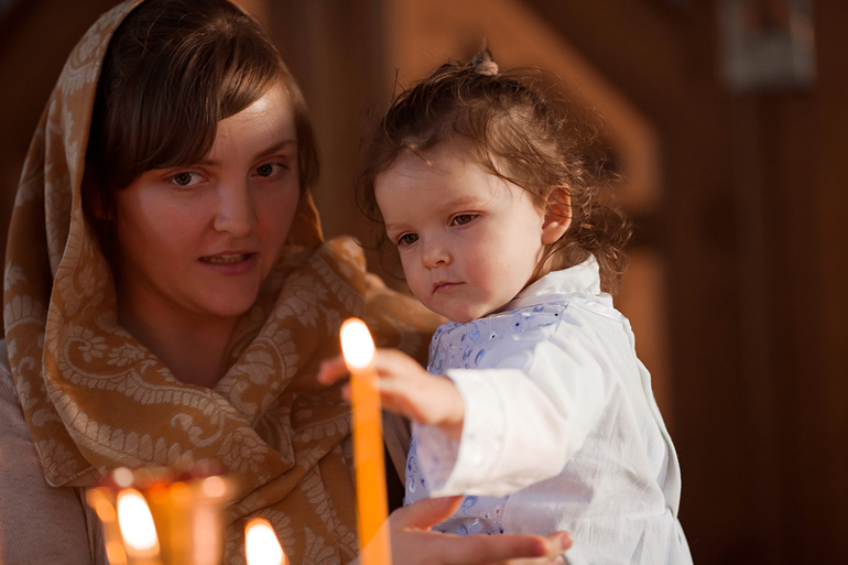 Фотосессия таинства крещения...