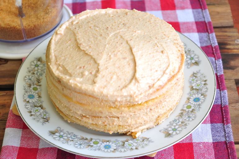 Торт "Лимонный медовик".