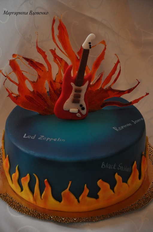 Для мальчика увлекающегося рок музыкой и гитарой!!!