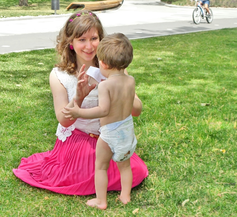 Фотоотчет со встречи мамы в парке 2 июля, Музеон.