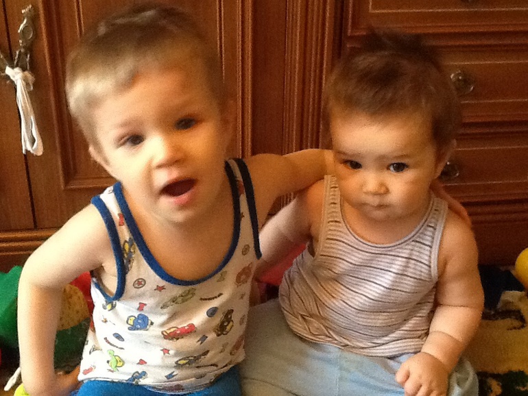 Растут мои зайчики