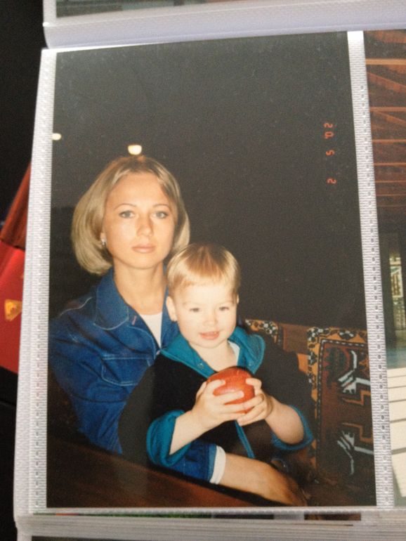 Какая я была....