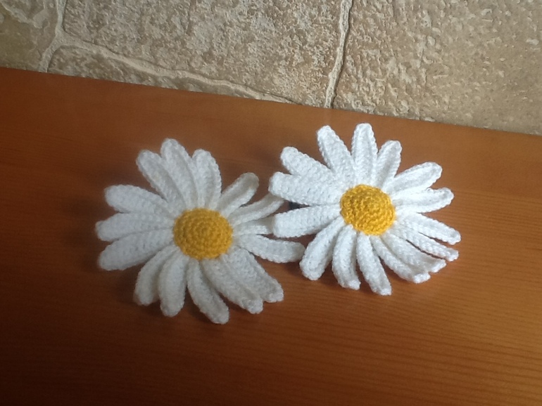 Заколки Ромашки