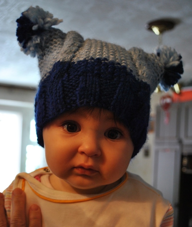 Шапочка зимняя детская