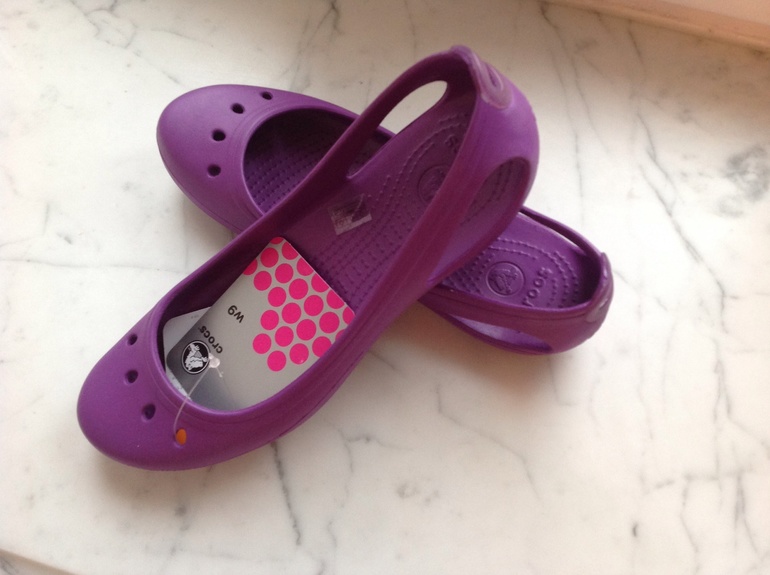 Женские Crocs балетки W9