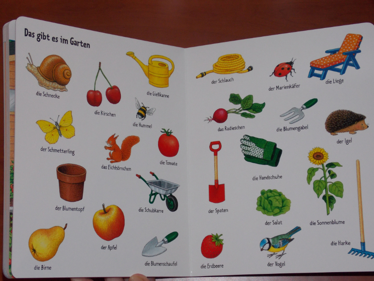 Развороты Bilder suchen - Wörter finden: Rundherum bei mir Zuhause  by Sybille Brauer