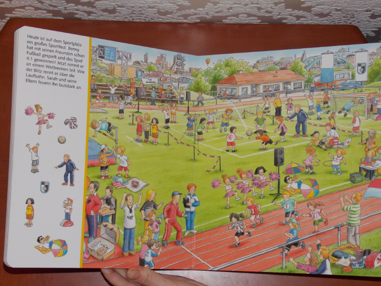 Развороты Mein großes Sachen suchen - Wimmelbuch by Christian Zimmer