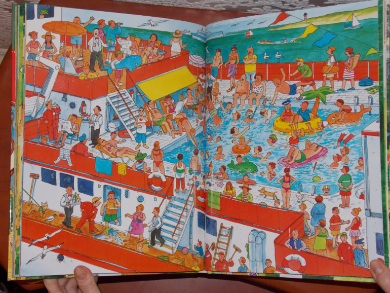 Развороты Mein extragrober Wimmelbuch-Spab by Guido Wandrey