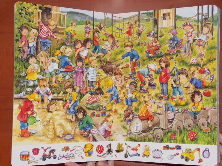 Развороты Der große Arena Wimmelbilderspaß zum Suchen, Finden und Entdecken