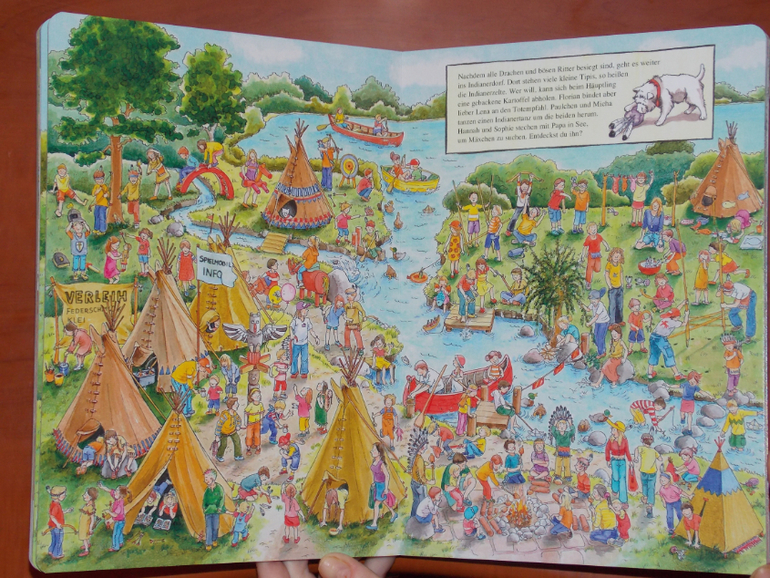 Развороты Der große Arena Wimmelbilderspaß zum Suchen, Finden und Entdecken