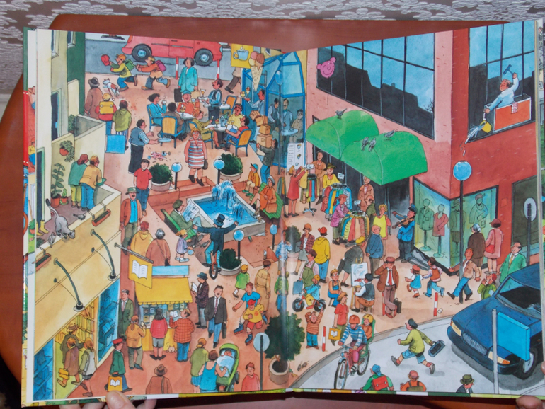 Развороты Mein extragrober Wimmelbuch-Spab by Guido Wandrey