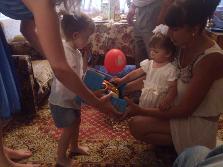 Годовасие моей малышки!!!!