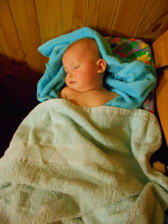 Поход в баню в 6,5 месяцев