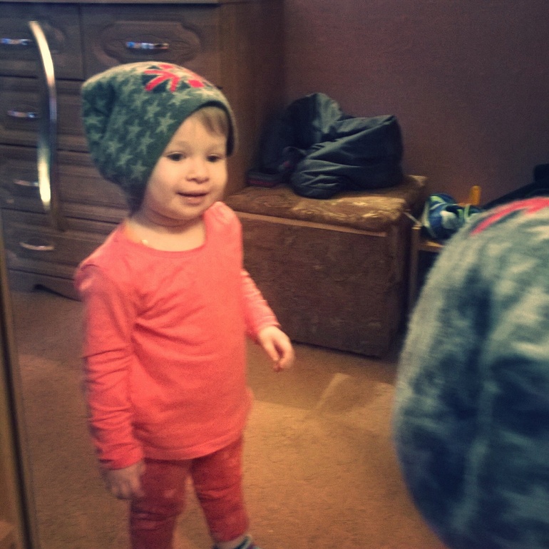 Home, sweet home. March 14. In the Mirror