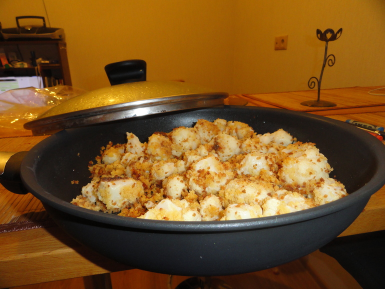 Мы умеем готовить капусту в кляре, а вы?))