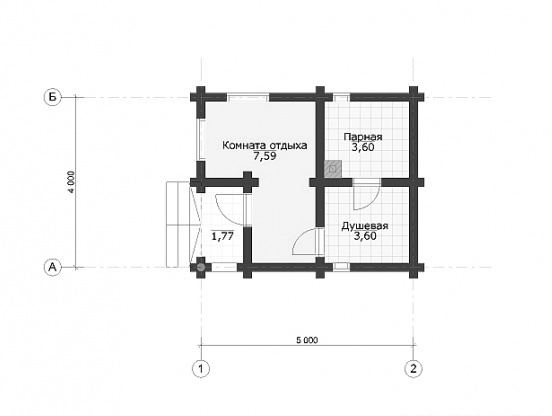 Прадам рубленную баньку