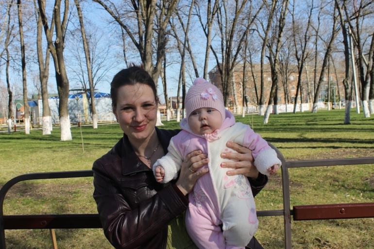 доченьке уже 4 месяца...