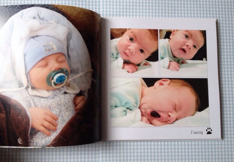 Стильные детские фотокниги
