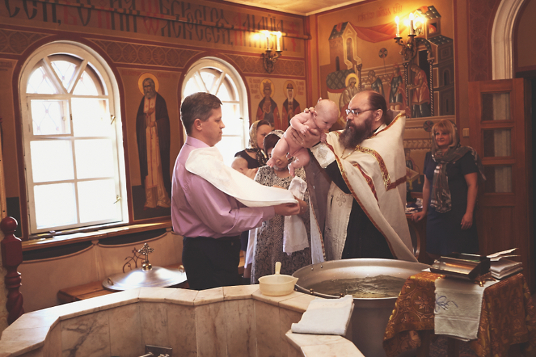 Крестины Дениски.
