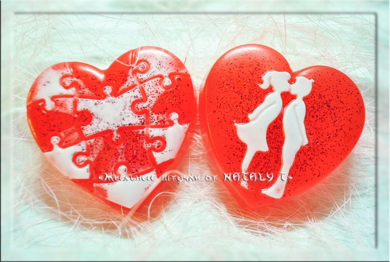 Мыльные валентинки))))