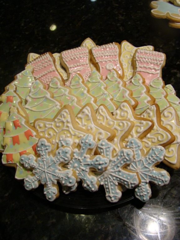 Печенье для деда Мороза.