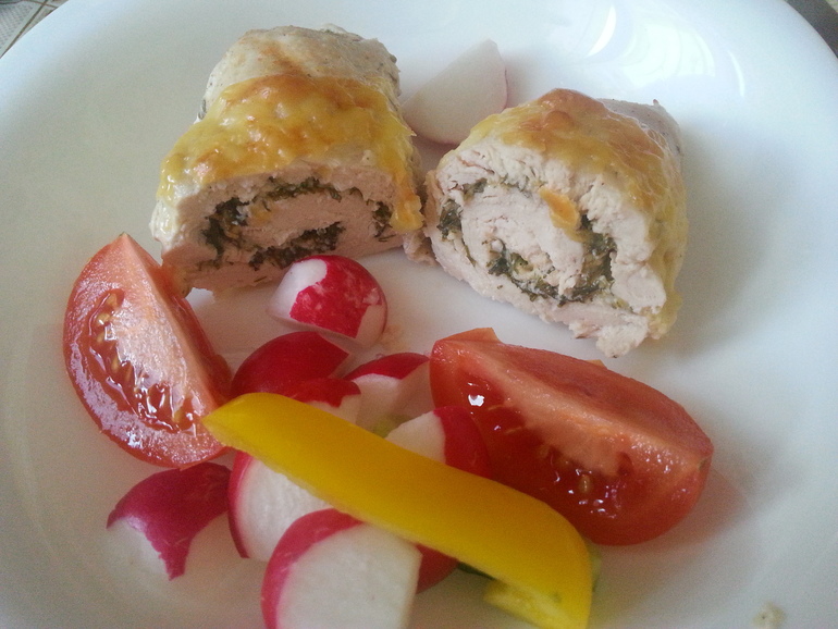 куриные рулетики