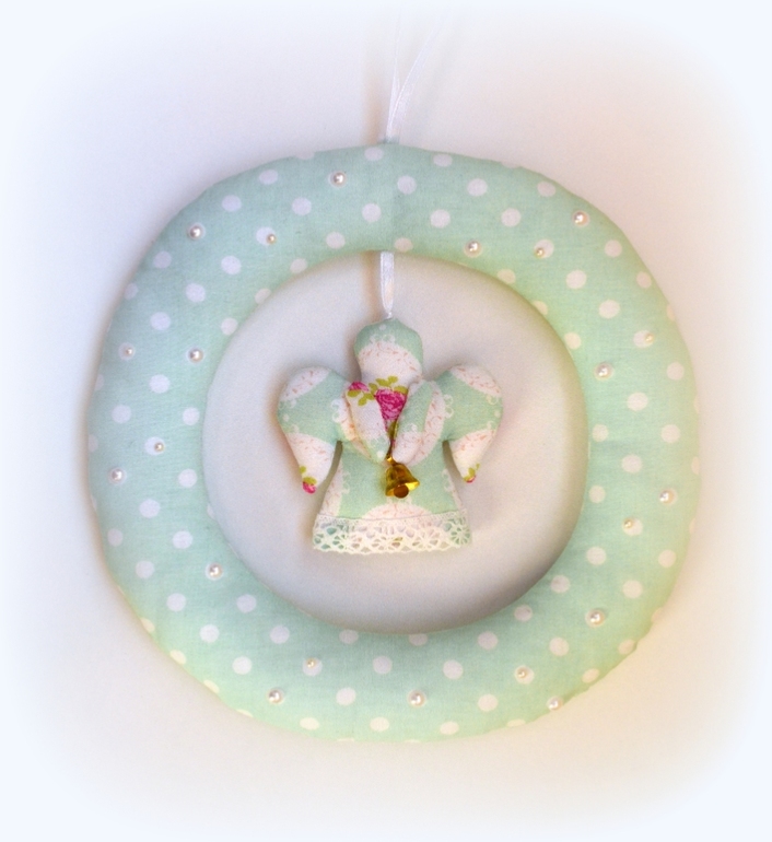 Текстильный веночек