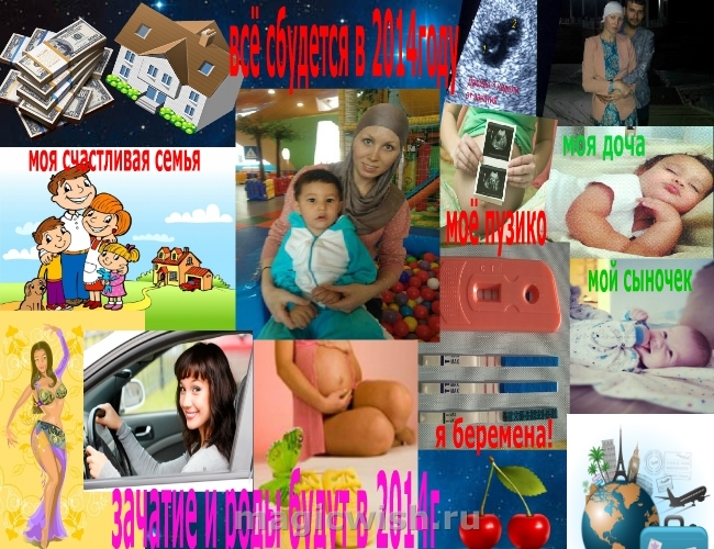 карта желаний