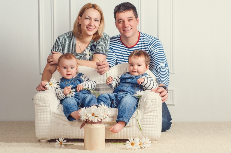 Двойняшки-очаровашки!